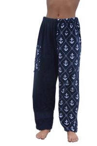 anchor towel pants, front view, girl